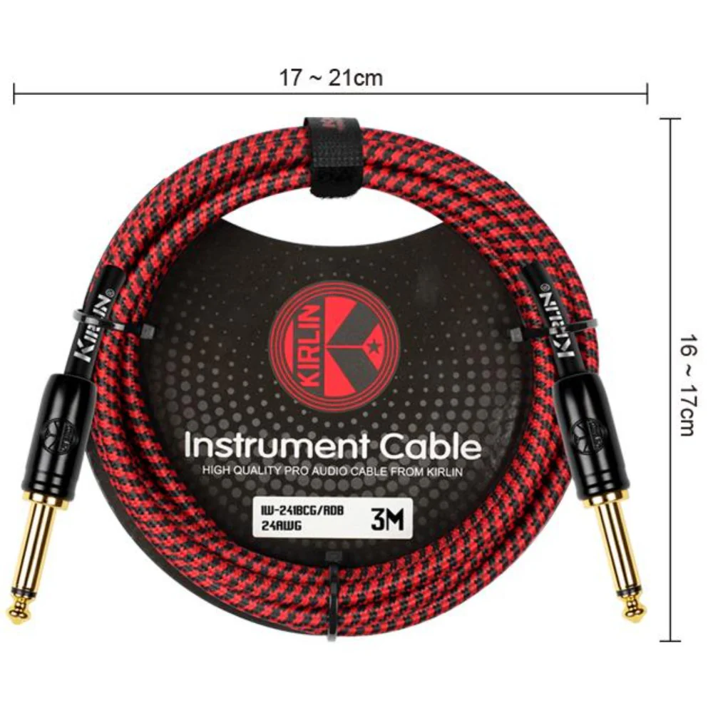 Kirlin IW-241BCG 3M Original Woven Instrument Cable - Image 23
