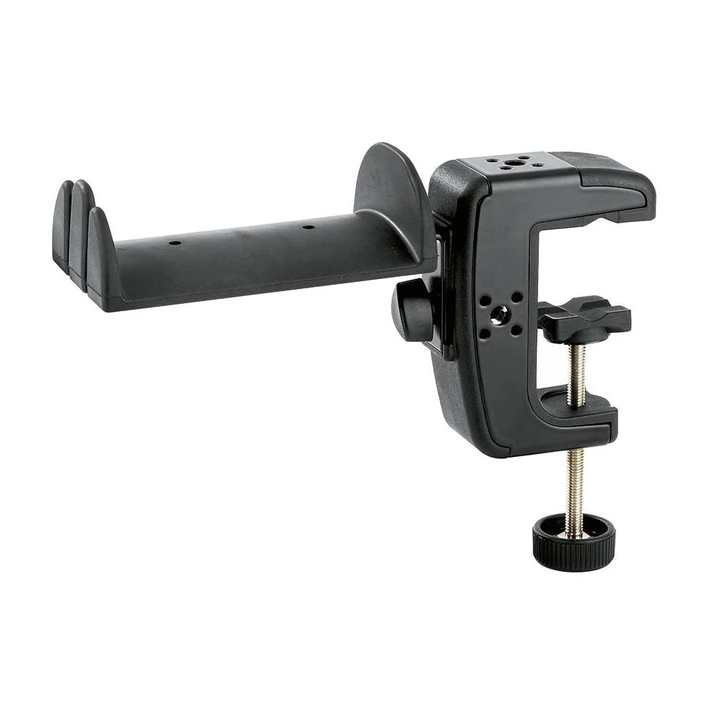 Konig & Meyer 16085-000-55 Headphone Holder With Table Clamp- Black
