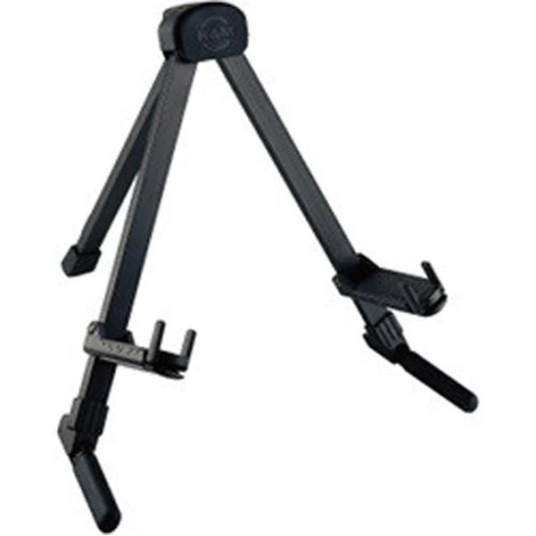 Konig & Meyer 1755000035 Black Anodized Memphis Travel Guitar Stand
