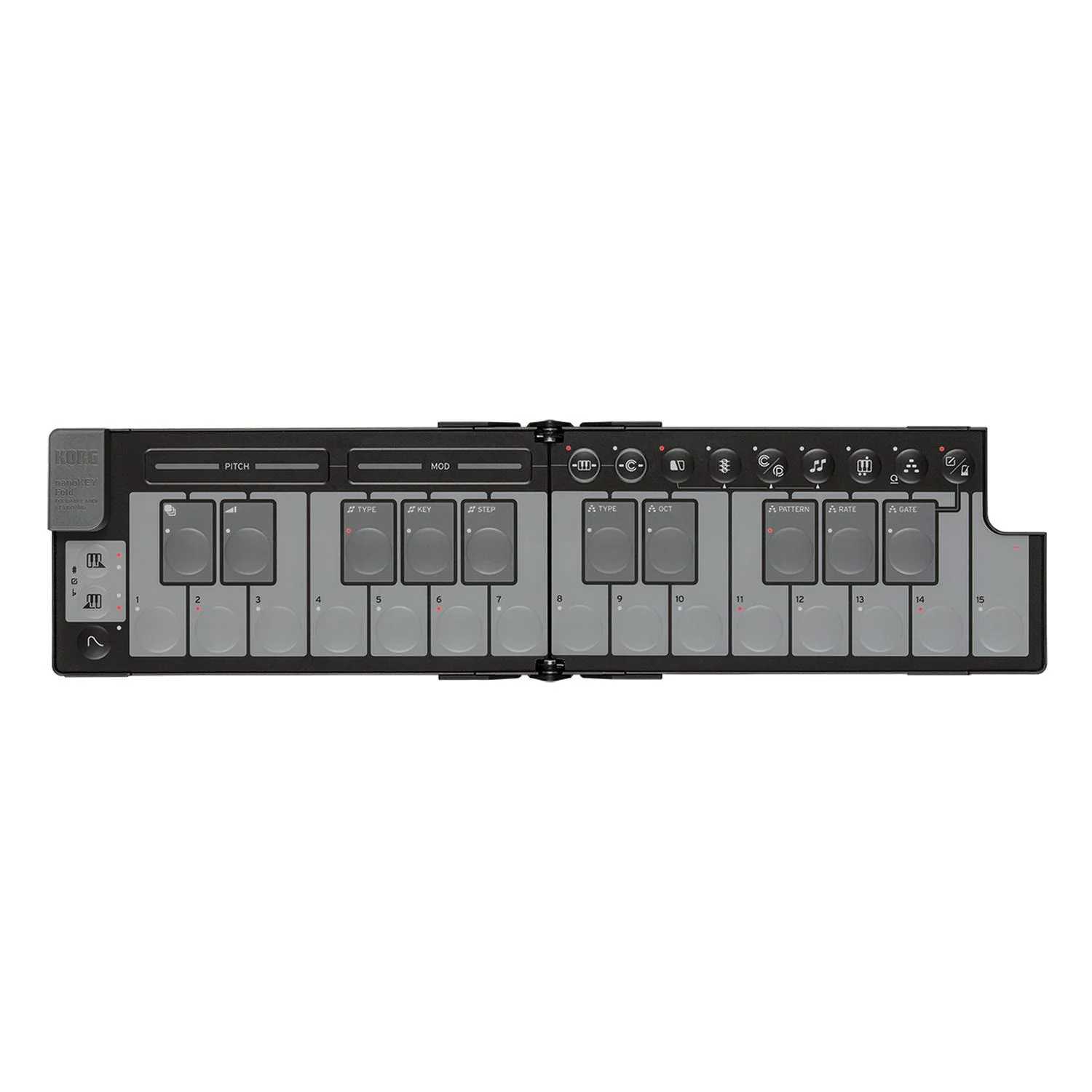 Korg Nanokey Fold Midi Controller Keyboard - Image 5