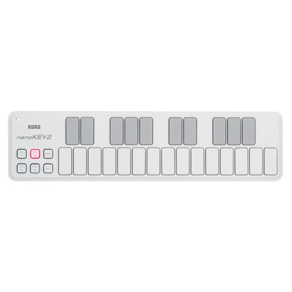 Korg NANOKEY2 Slim Line USB Midi Keyboard - White