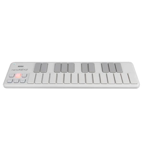 Korg NANOKEY2 Slim Line USB Midi Keyboard - White - Image 2