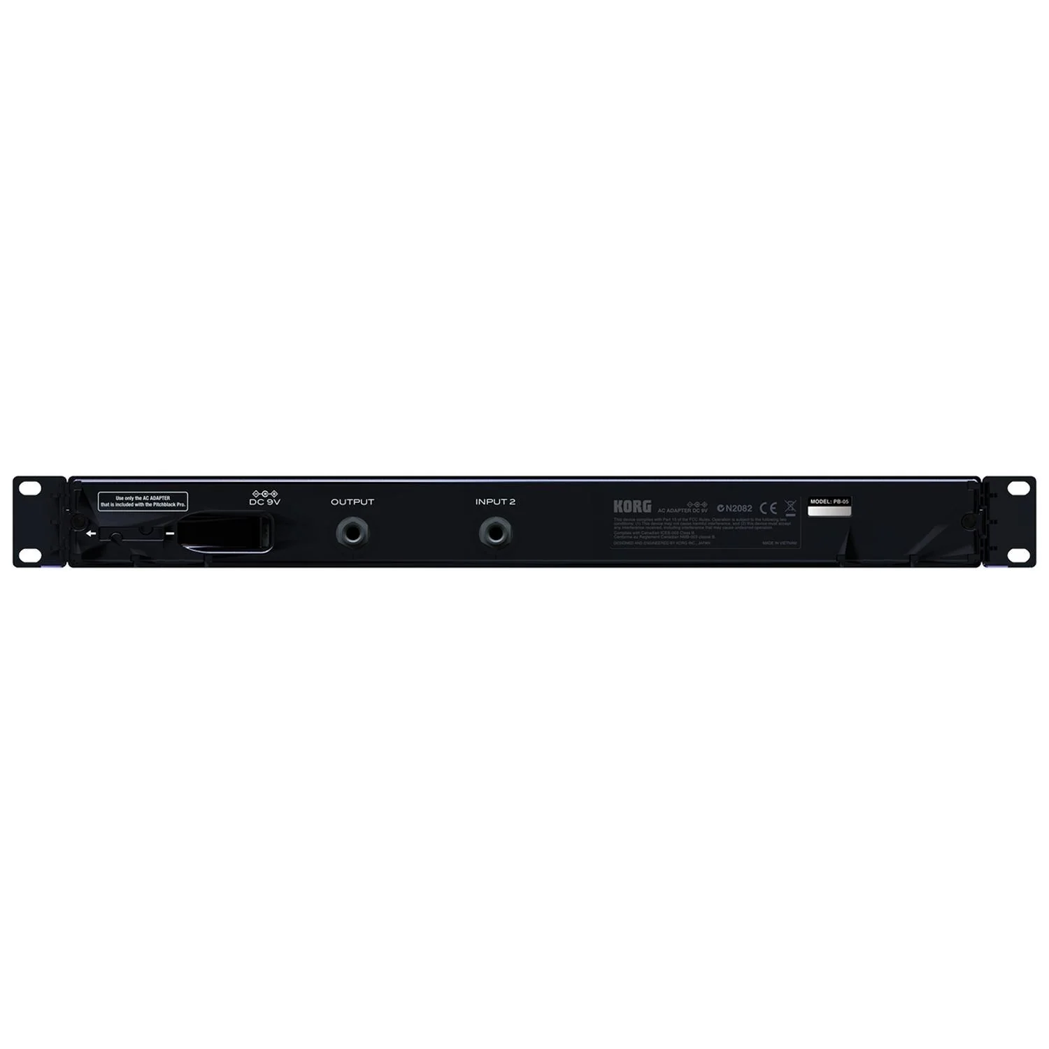 Korg PB05 Pitchblack Pro Rackmount Tuner - Image 3
