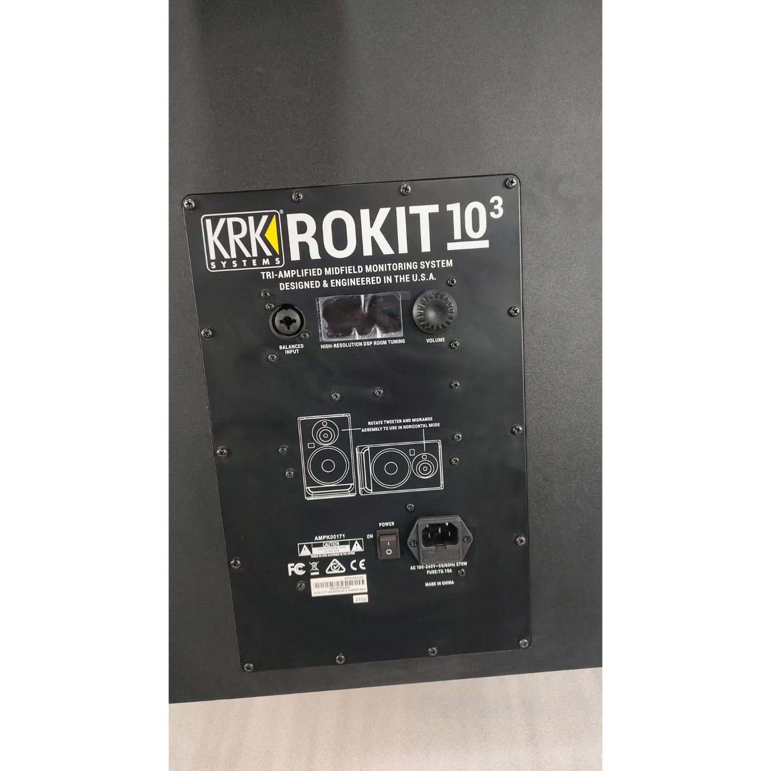 KRK ROKIT 10-3 G4 10inch Tri-Amp Mid-Field Powered Studio Monitor Speaker - Single - Open Box - Image 8