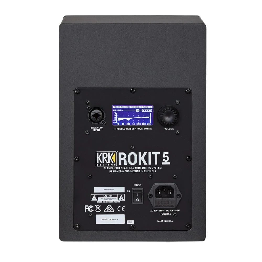 KRK ROKIT 5 G4 5inch Powered Studio Monitor Speaker - Image 8