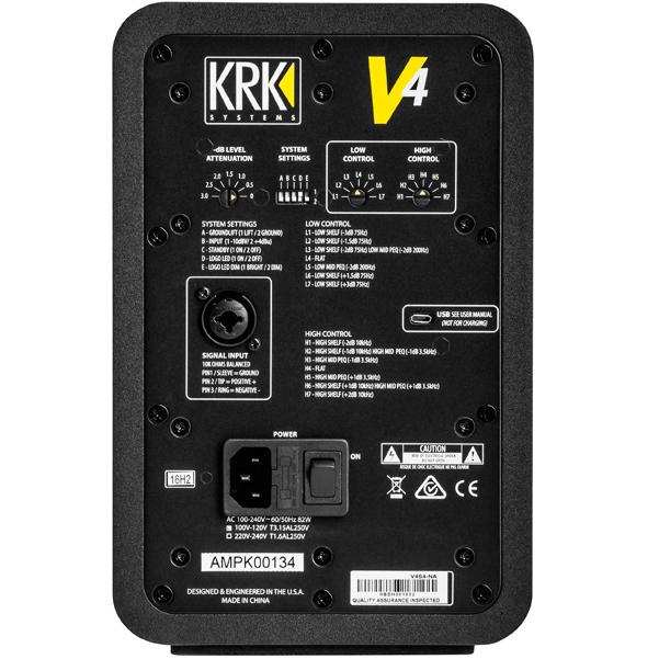 KRK Systems V4S4 4-inch Nearfield Active Studio Monitor - Single - Image 2