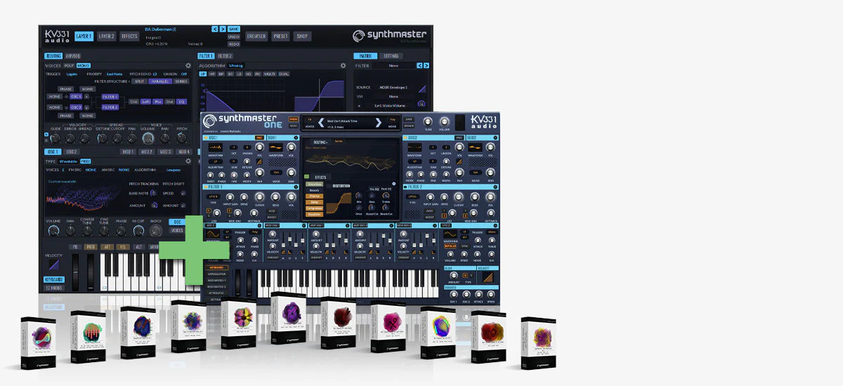 KV331 Everything Bundle < SM One UPG: Comprehensive Synthesizer Bundle – Professional Audio Software & Plugin - Image 2