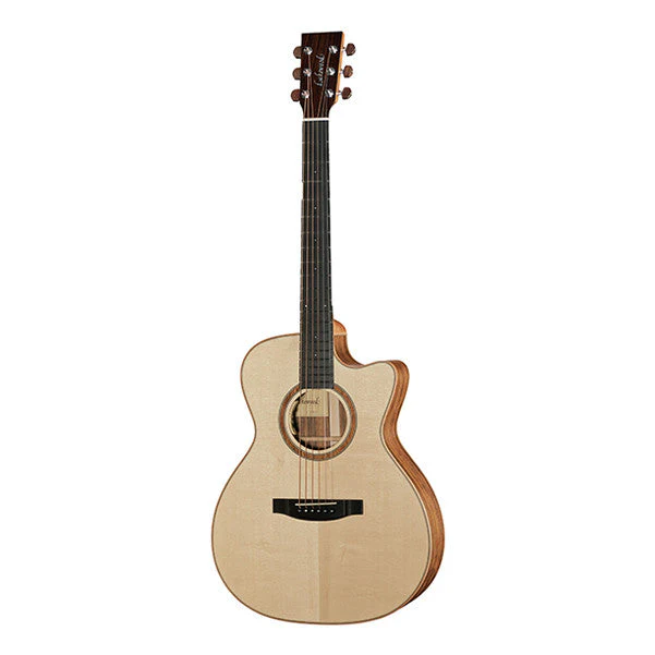 Lakewood M-18 CP Cutaway Electro Acoustic Guitar - Natural Open Pore Semi-Matte