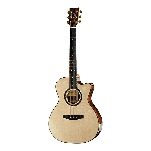 Lakewood M-32 CP 44mm Cutaway Electro Acoustic Guitar - Natural High Gloss