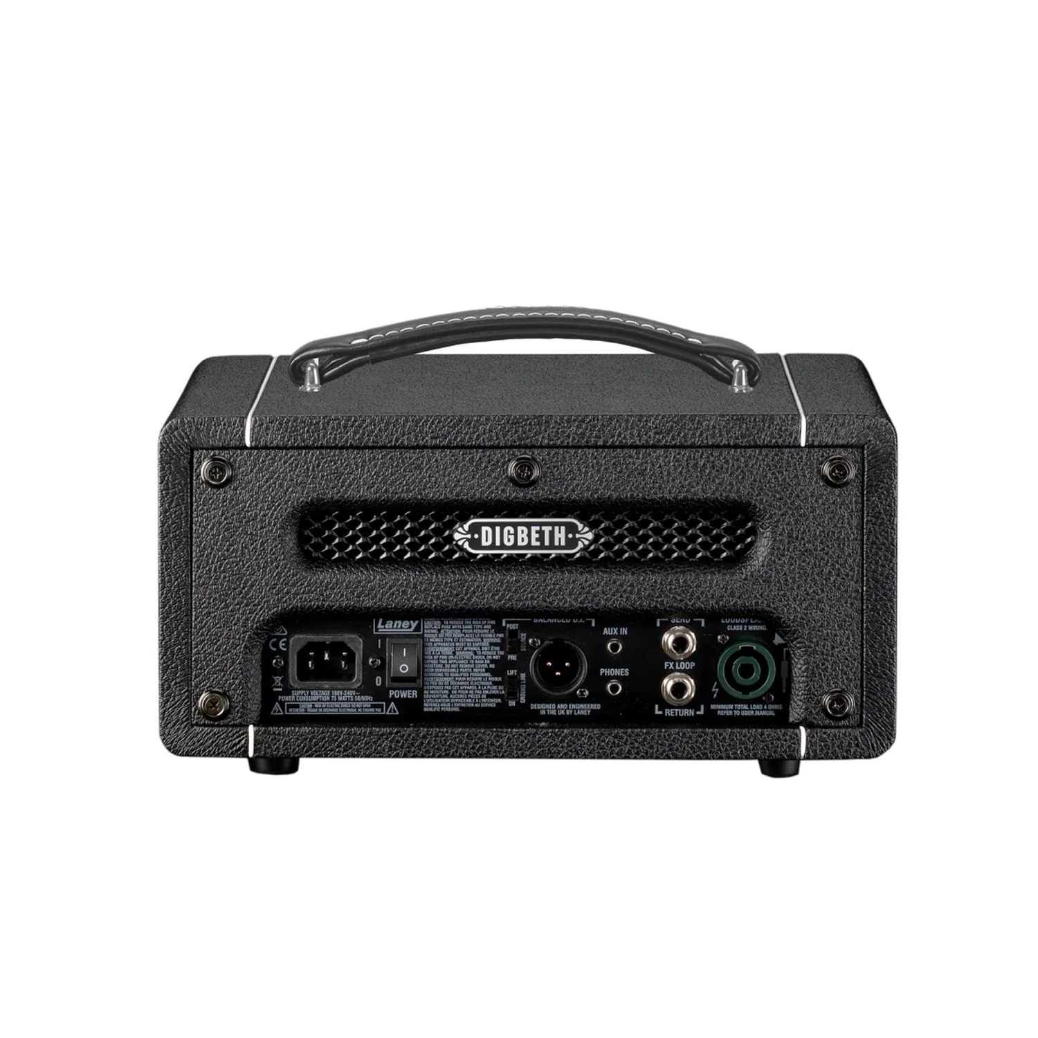 Laney DB200H 200W Digbeth Bass Amplifier Head - Image 7