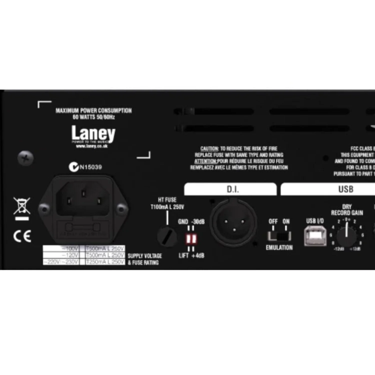 Laney Ironheart Studio Guitar Amplifier Head - Image 6