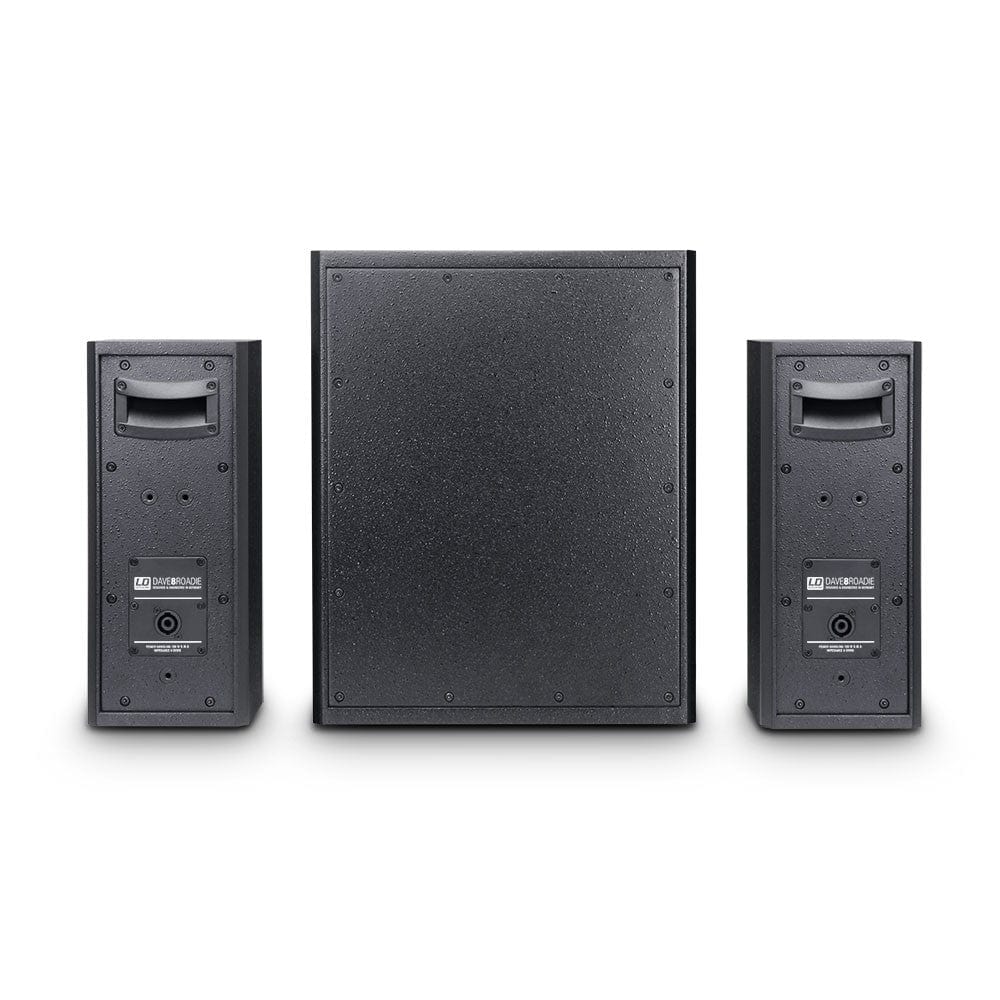 LD Systems Dave 8 Roadie Portable Active PA system With 3-Channel Mixer - Image 5