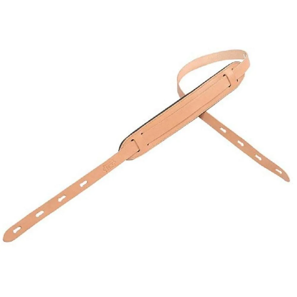 Levys PM22 Leather Guitar Strap - 1 inch