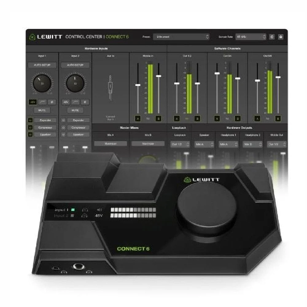 Lewitt Connect 6 6x6 Dual USB-C Audio Interface - Image 10