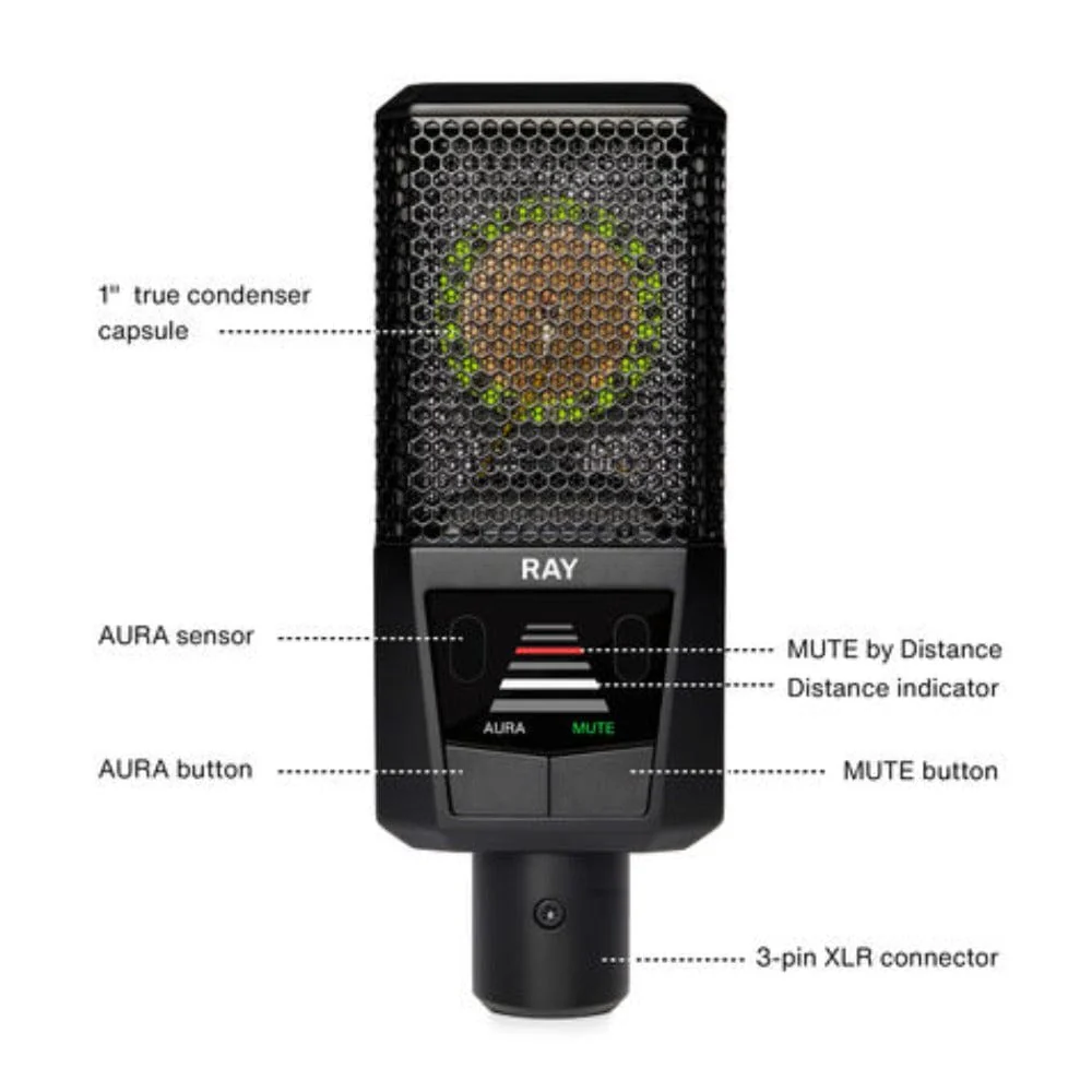 Lewitt Ray Large Diaphragm Condenser Microphones - Image 6