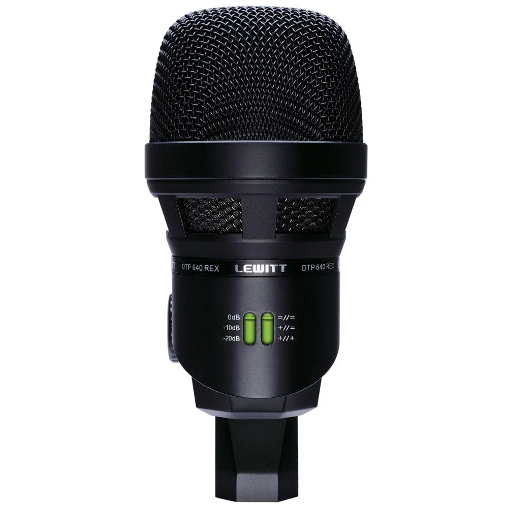 Lewitt Reference Class Dual Element Bass Drum Microphone (DTP-640-REX)