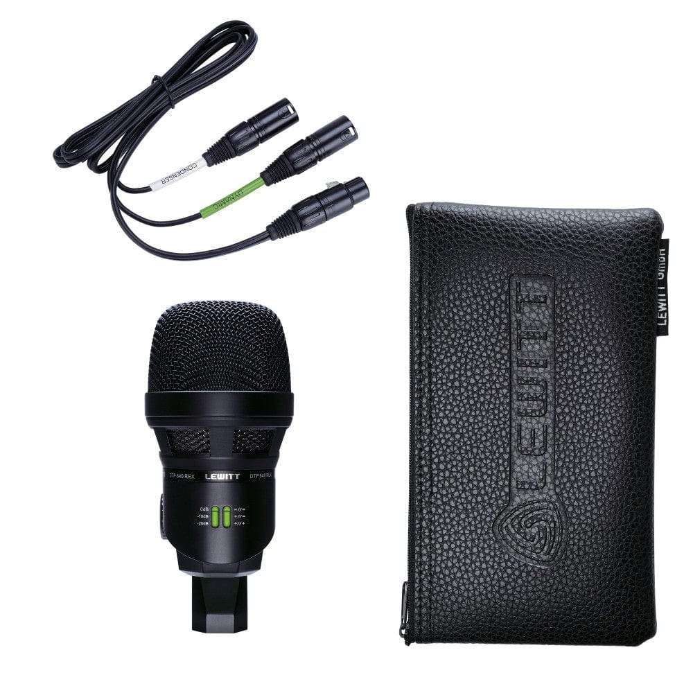 Lewitt Reference Class Dual Element Bass Drum Microphone (DTP-640-REX) - Image 4