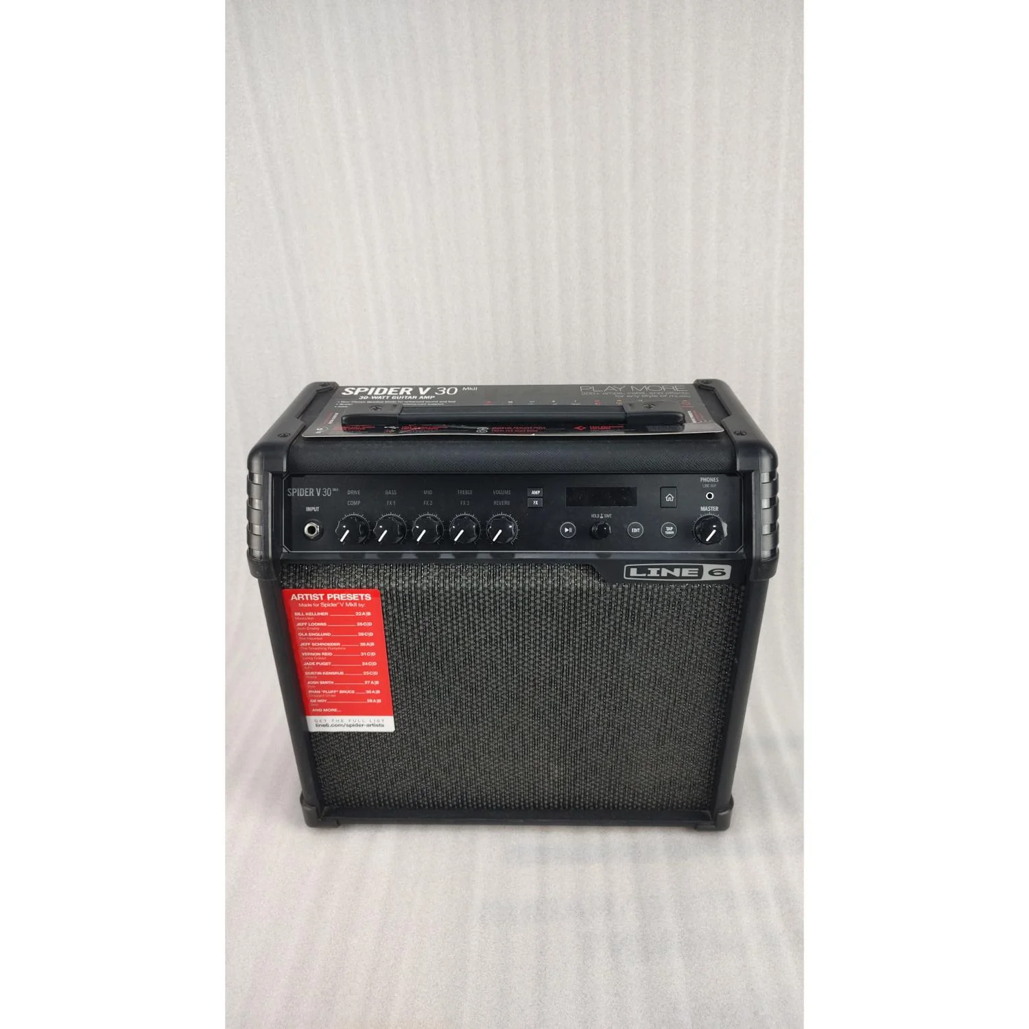 Line 6 Spider V 30W MKII Series Modeling Combo Guitar Amplifier - Open Box - Image 2