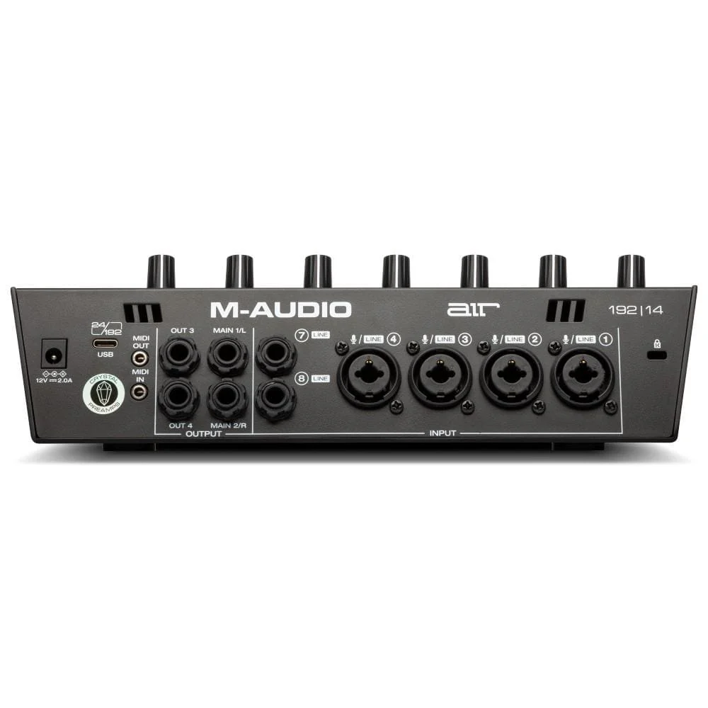 M-Audio Air 192 | 14 8-In/4-Out 24/192 USB Audio Interface - Image 2