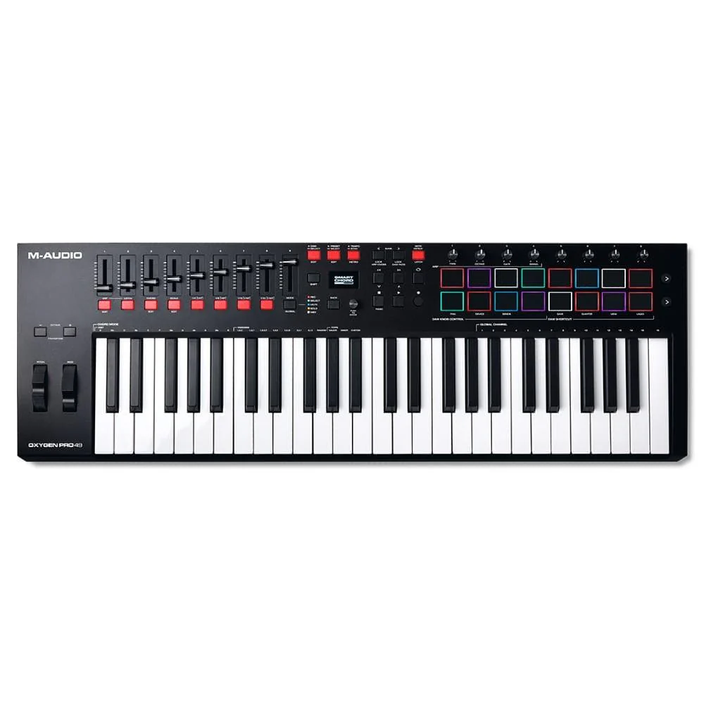 M-Audio Oxygen Pro USB Powered MIDI Controller With Smart Controls & Auto Mapping - Image 5