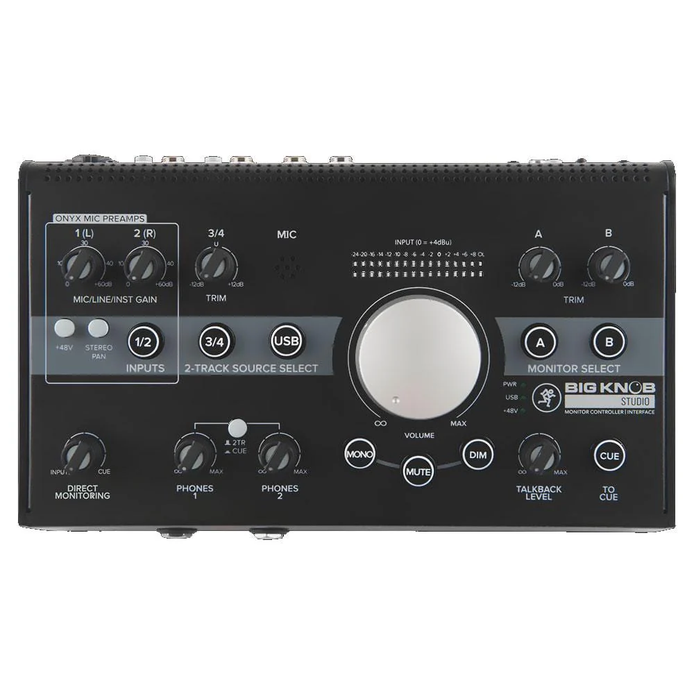 Mackie Big Knob Studio Active Studio Monitor Controller - Image 4