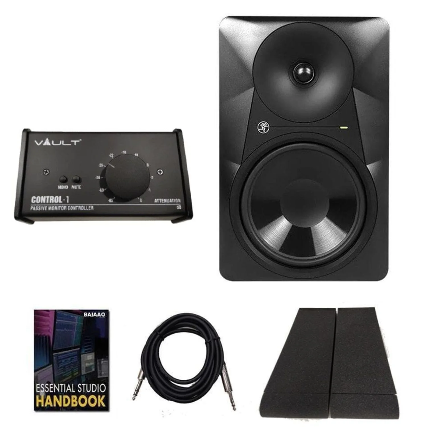 Mackie MR Series Powered Active Studio Monitor Speakers Bundle - Image 6