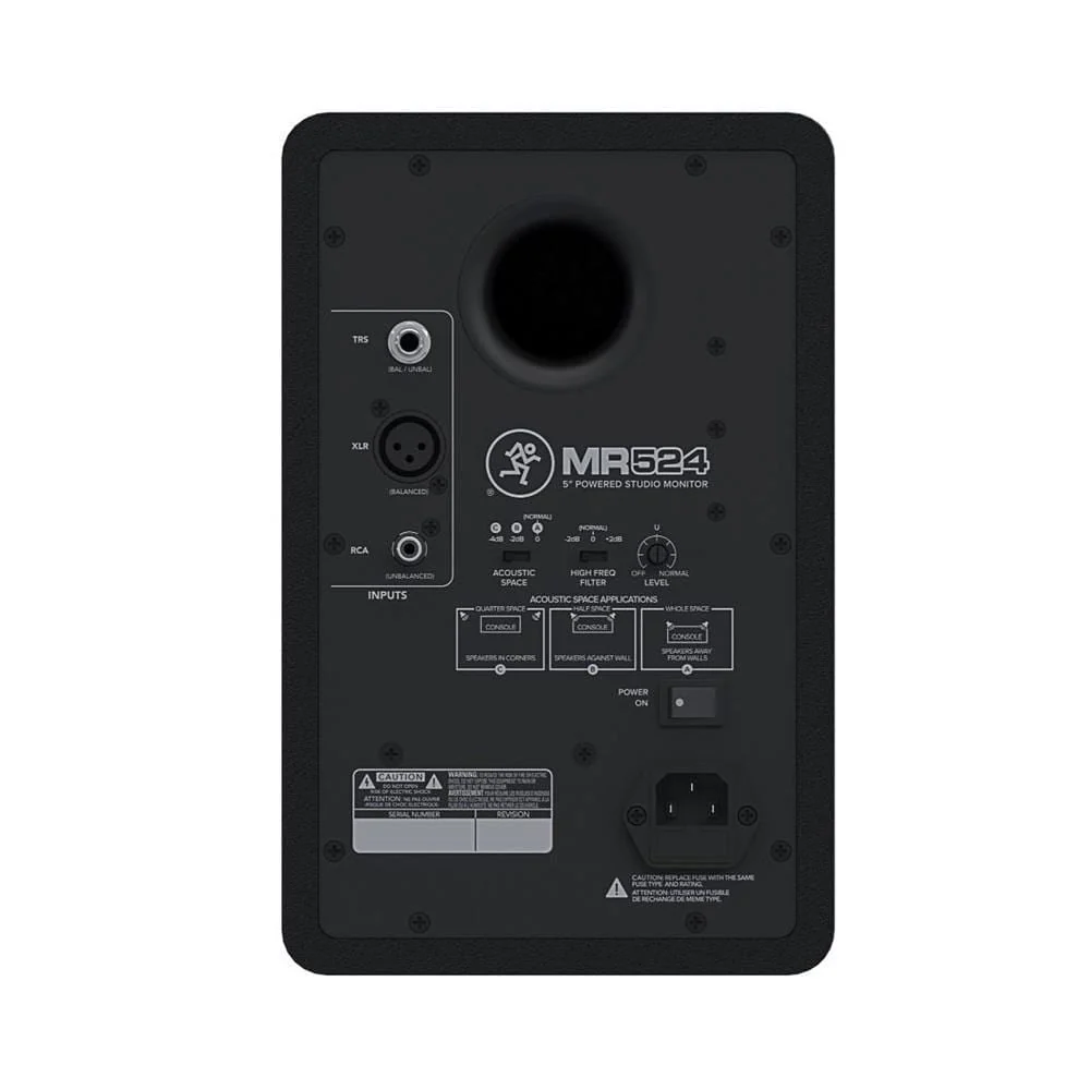 Mackie MR Series Powered Active Studio Monitor Speakers - Single - Open Box - Image 3