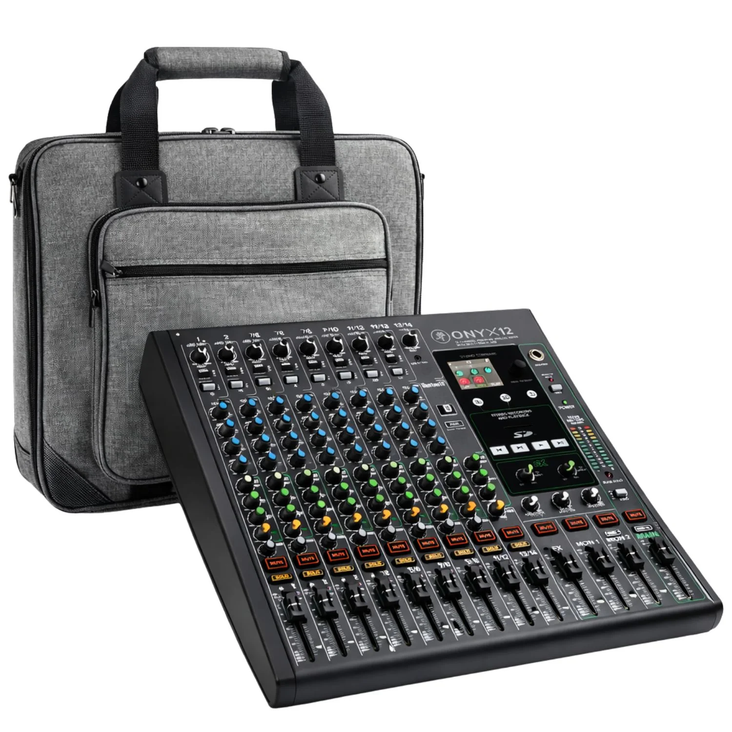 Mackie ONYX Premium Analog USB Mixer Bundle