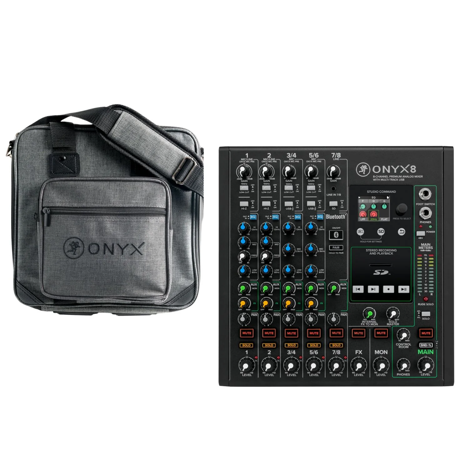 Mackie ONYX Premium Analog USB Mixer Bundle - Image 12