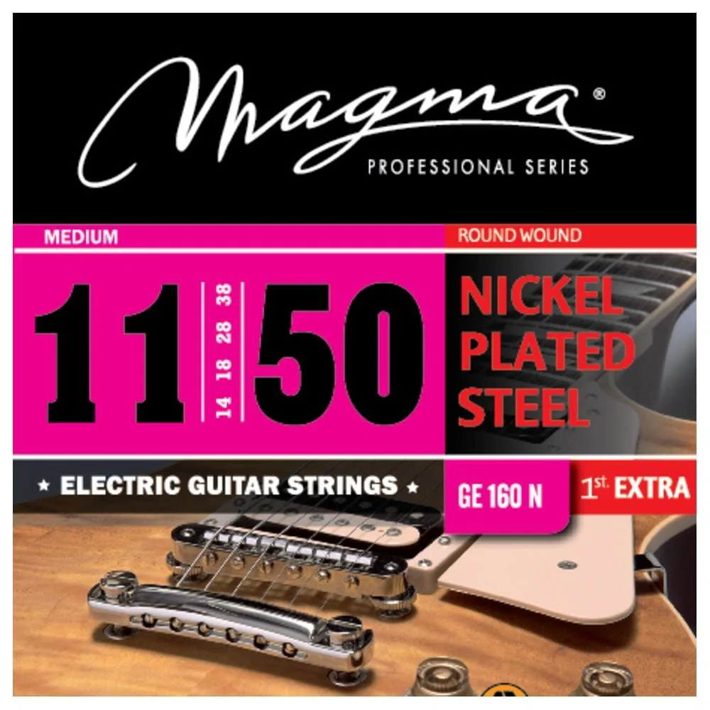 Magma Nickel Plated Steel Round Wound Electric Guitar Strings - Image 6