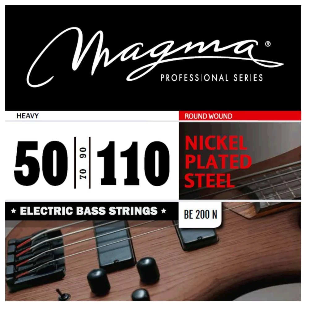 Magma Nickel Plated Steel Round Wound Long Scale Electric Bass Guitar Strings - Image 3