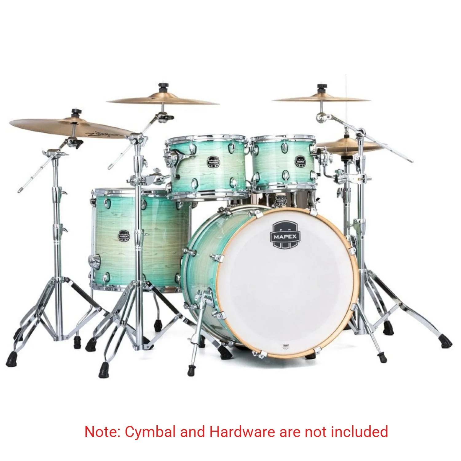 Mapex AR529S Armory Series 5 pcs Hybrid Shell Pack Drum Set - Image 11