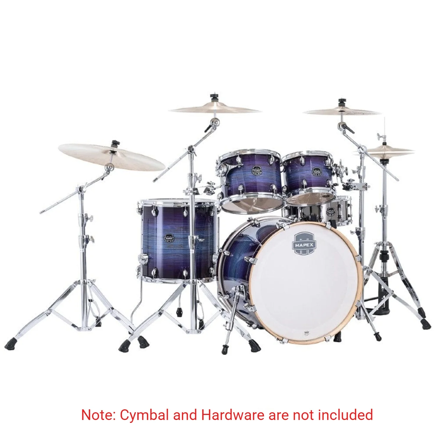Mapex AR529S Armory Series 5 pcs Hybrid Shell Pack Drum Set - Image 3