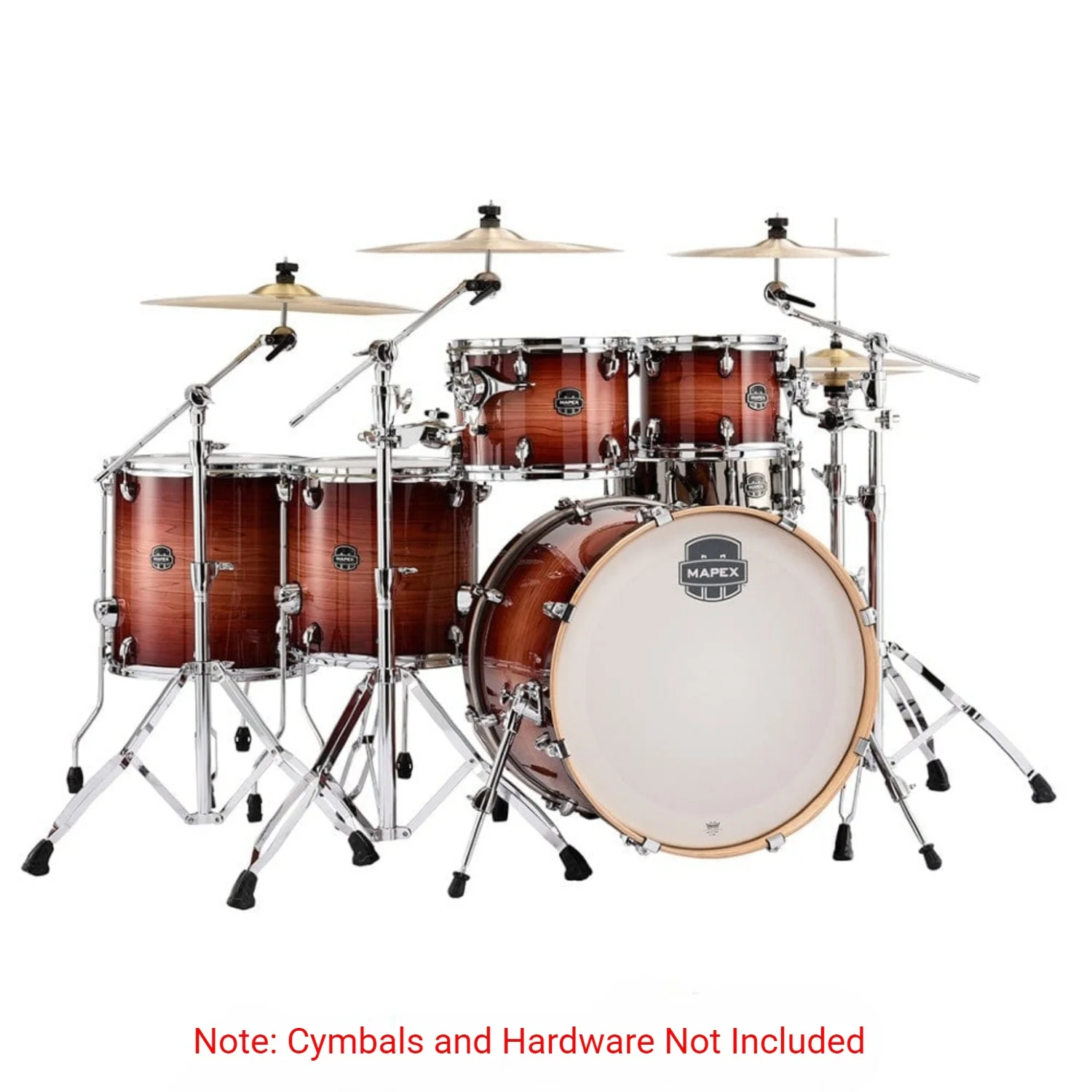 Mapex AR628S Armory Series 6 pcs Hybrid Shell Pack Drum Set - Image 4