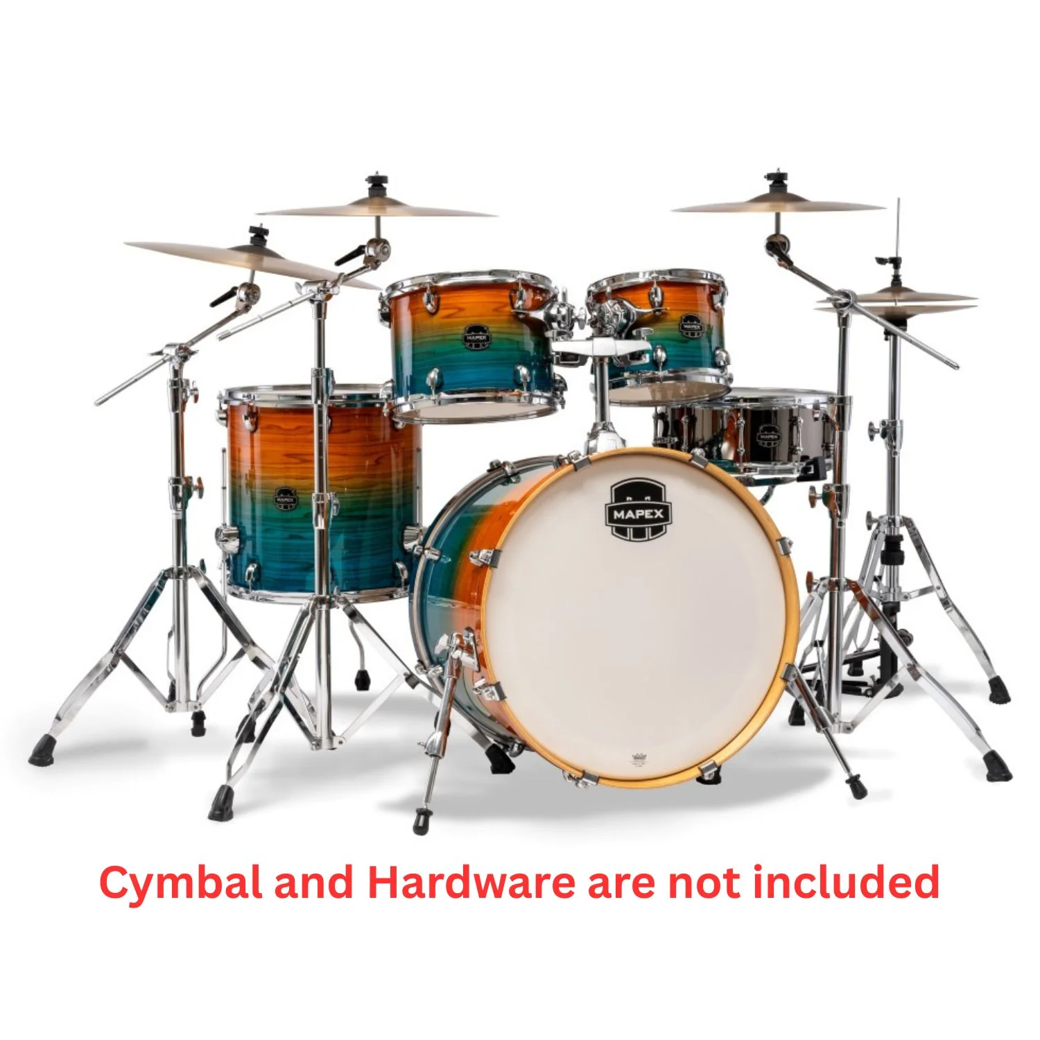 Mapex Armory Series 5 Pcs Hybrid Rock Shell Pack Acoustic Drum Kit - Image 2