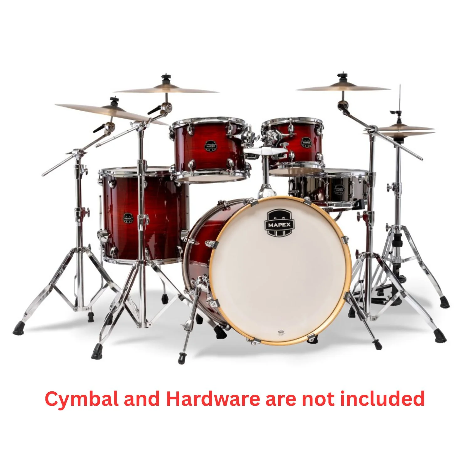 Mapex Armory Series 5 Pcs Hybrid Rock Shell Pack Acoustic Drum Kit - Image 8