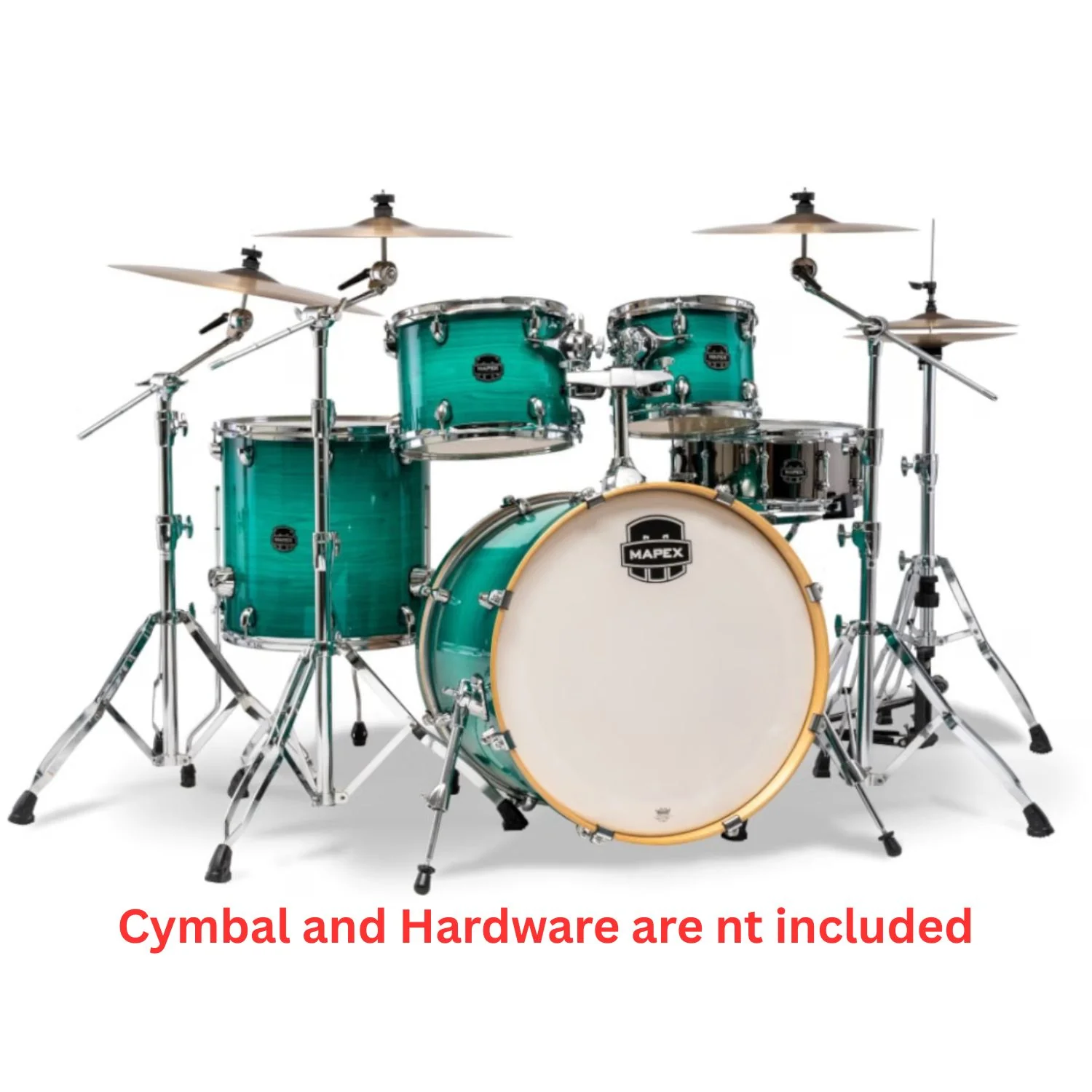 Mapex Armory Series 5 Pcs Hybrid Shell Pack Acoustic Drum Kit - Image 2