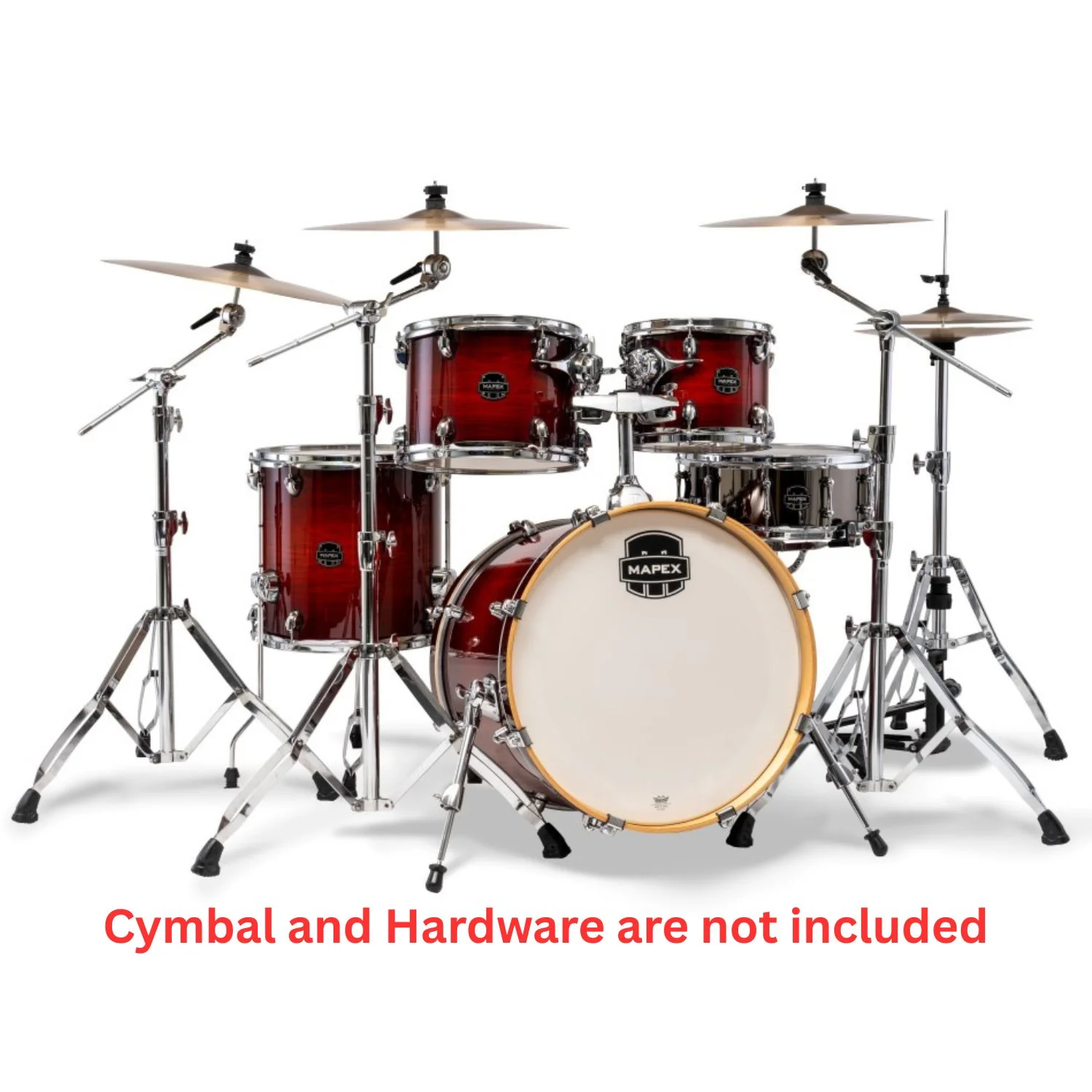 Mapex Armory Series 5 Pcs Hybrid Shell Pack Acoustic Drum Kit - Image 4