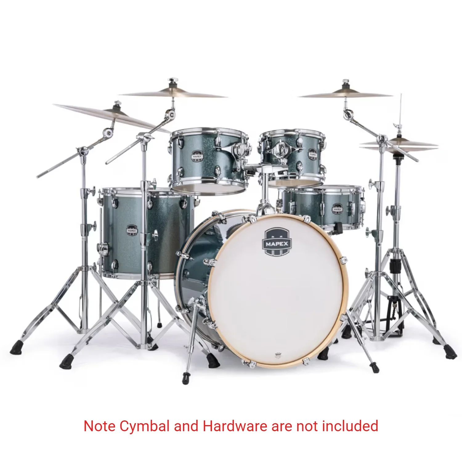 Mapex MA528SFMI Mars Birch 5 Piece Hybrid Shell Pack Drum Set - Image 2