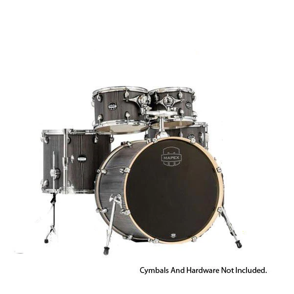 Mapex MA529SFGW Mars Series 5pc Rock Shell Pack - Smokewood Finish