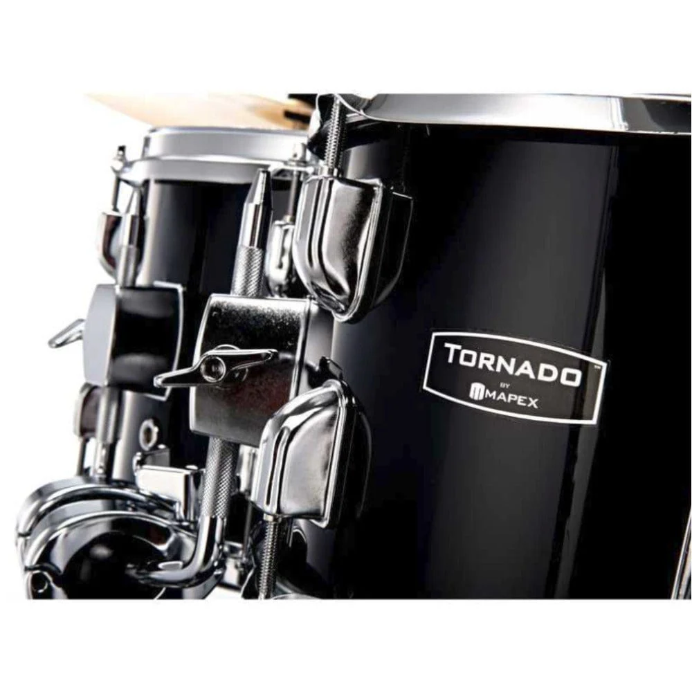 Mapex TND5294F Tornado 5 Piece Drum Kit with Hardware Throne & Cymbals - Image 10