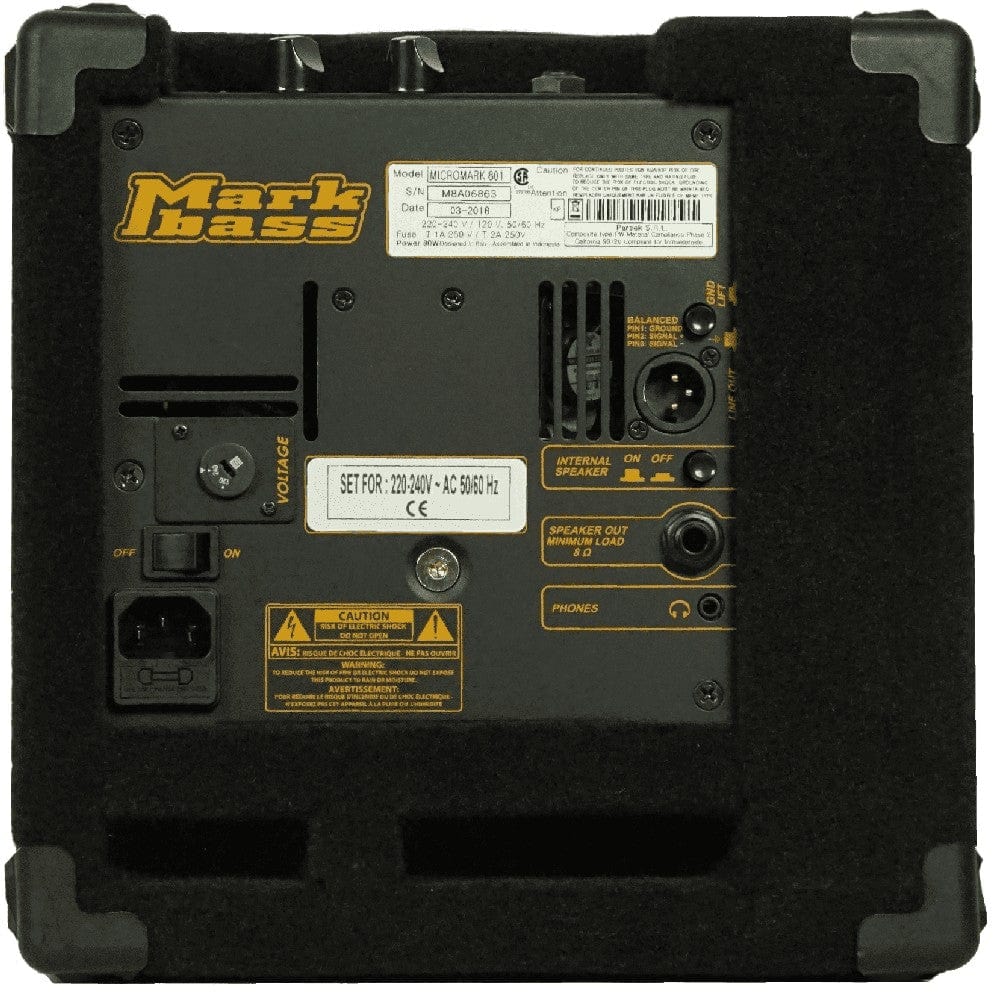 Markbass Micromark 801 50W 1x8 Bass Combo Amp - Image 4
