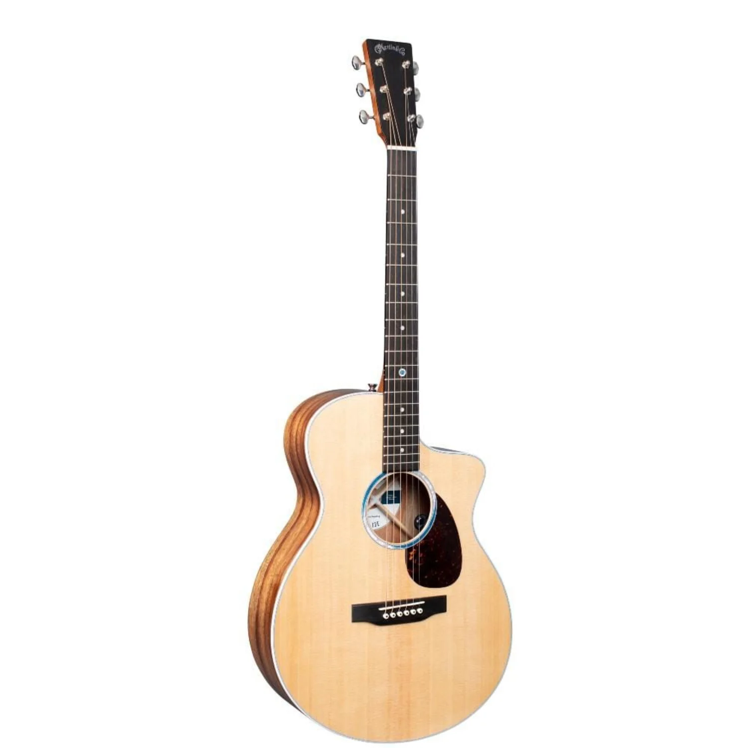 Martin SC-13E Cutaway Electro Acoustic Guitar With Soft Case- Natural