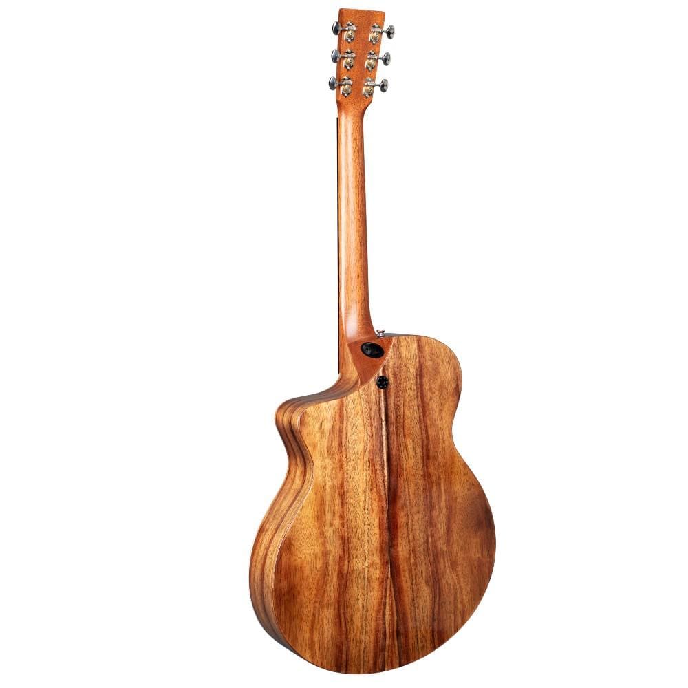 Martin SC-13E Cutaway Electro Acoustic Guitar With Soft Case- Natural - Image 3