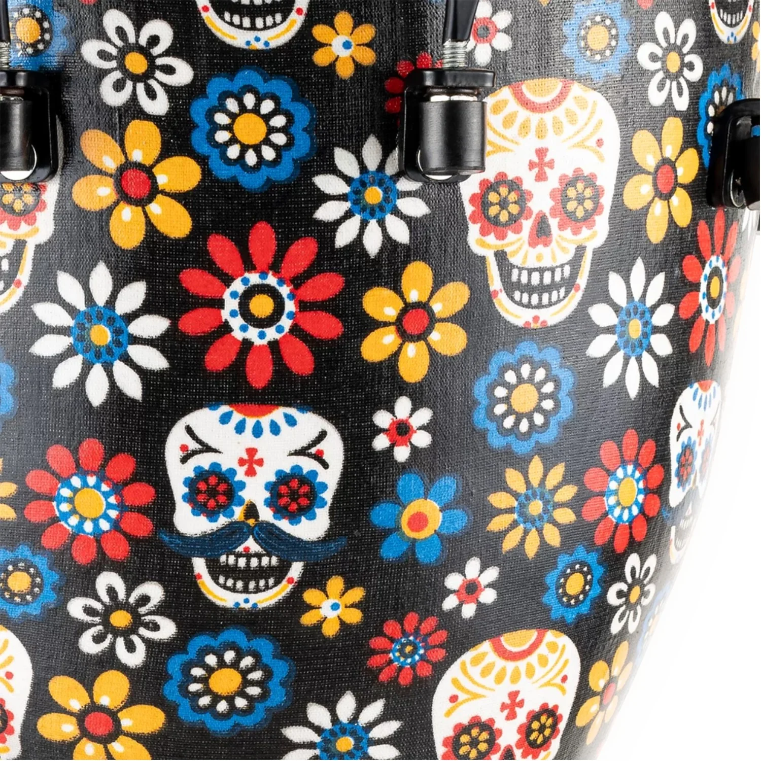 Meinl ADJ10-DA 10" Day of the Dead Alpine Series Synthetic Head Djembe - Image 6