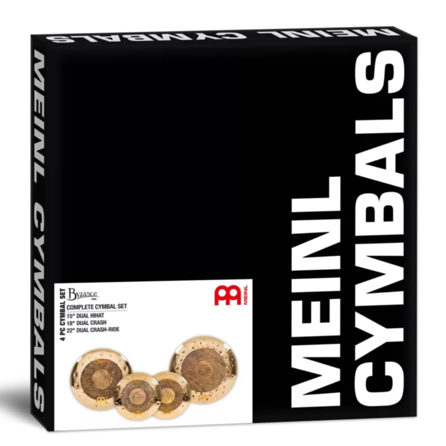 Meinl BDU-CS2 15", 18", 22" Byzance Dual Cymbal - Pack of 4 - Image 3