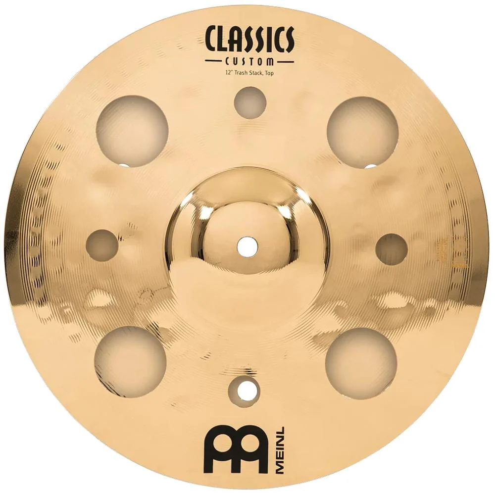 Meinl CC12STK Classics Custom 12inch Trash Stack Brilliant Cymbal