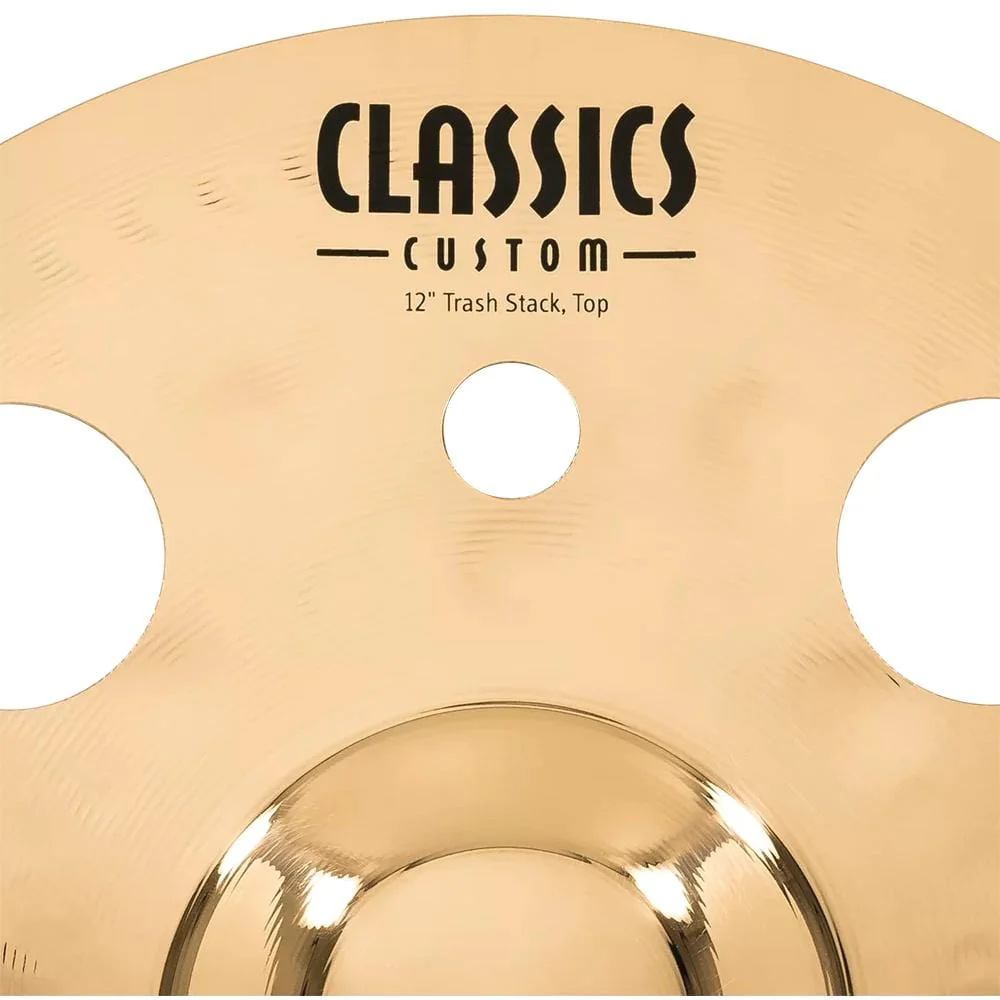 Meinl CC12STK Classics Custom 12inch Trash Stack Brilliant Cymbal - Image 7