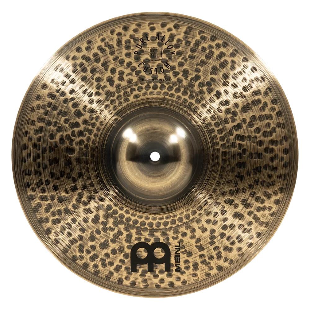 Meinl Cymbals PAC16MTC Pure Alloy Custom 16 Inch Medium Thin Crash Cymbal