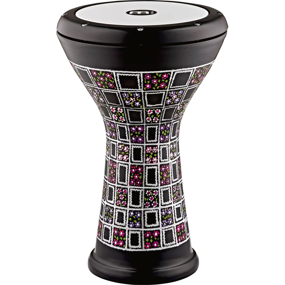 Meinl HE-3039 Hand Engraved Painted Floral Design Doumbek